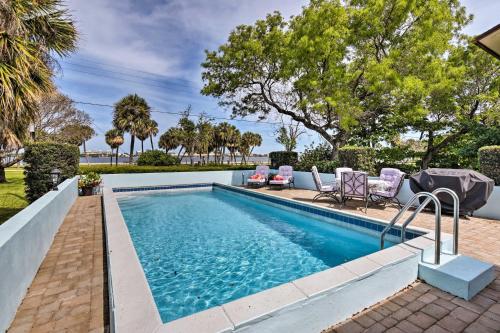 Lake Worth Home with Water Views - Walk to Beach!, Lake Worth