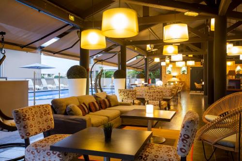 Bar/lounge, Hotel Atlantis in Kourou