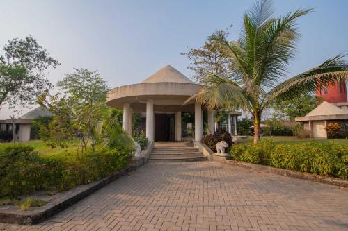 StayVista's Villa Kornet - Mountain-view luxury with a swimming pool and a spacious lawn adorned with a gazebo