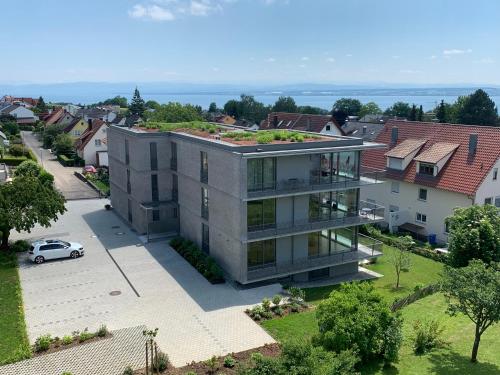 Viesnīcas āriene, Ferienwohnung triLogie am See - Maulbeere in Stetten (Baden-Wurttemberg)