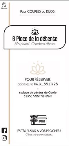 6 place de la détente