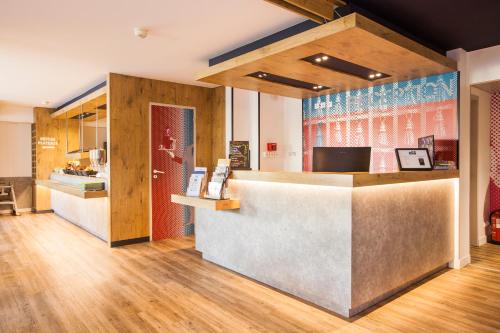 ล็อบบี้, โรงแรมไอบิส บัดเจ็ต มงเปลิเยร์ ซองทร์ มิลแนร์ (ibis budget Montpellier Centre Millénaire) in มงเปอลีเย