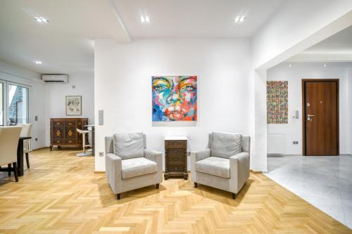 Stunning Central 180m2 4 Bedroom 3 Bathroom, Sleeps 10 Guests, Athènes (photo 6)