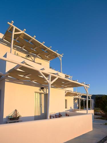 A szálláshely kívülről, Villa Gallis in Milos Island