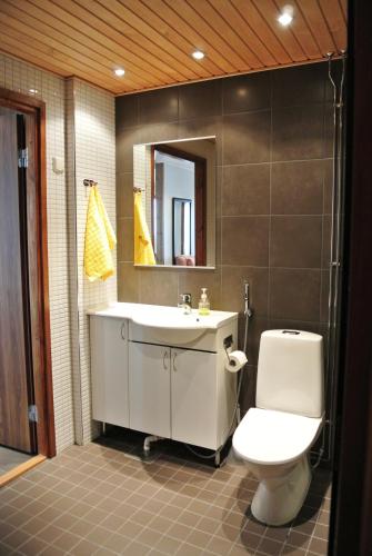 Bathroom, Villa Yllas 101 in Yllasjarvi