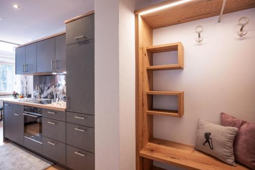ห้องครัว, otto steiner appartements pension ellmau & wilder kaiser in เอลล์เมา