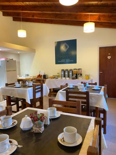 레스토랑, Hotel y Cabanas Las Marias in 엘 칼라파테