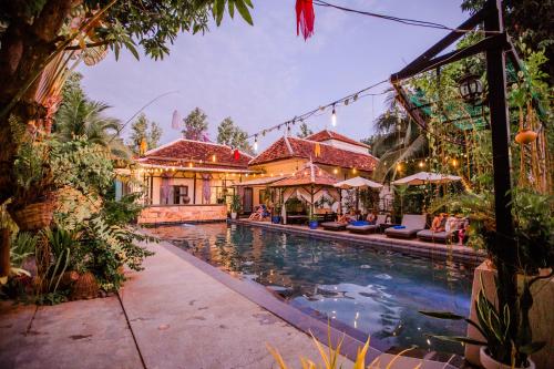 Swimming pool, The Sanctuary Villa Battambang in Battambang