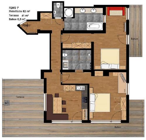 Two-Bedroom Apartment