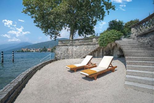 Strand, Grand Hotel Majestic in Verbania