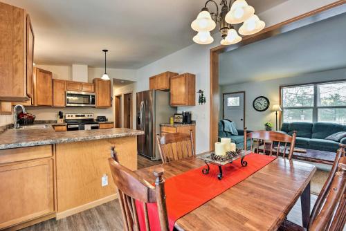 . Family-Friendly Getaway with Tainter Lake Access!