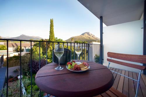 Balkon/teras, Bonne Esperance Boutique Guest House in Stellenbosch