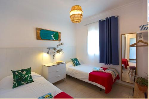 Standard Twin Room with Garden View room in Nexo Surf House