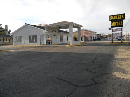 ทางเข้า, Fairfax Motel in โนอาโนคแรพิดส์ (NC)