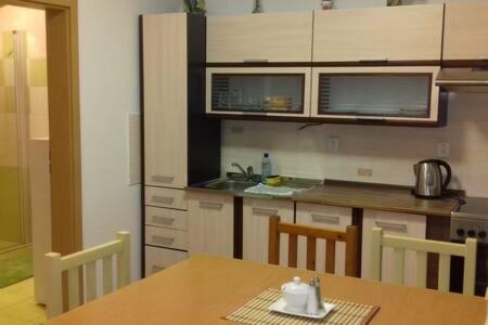 virtuve, Apartmán L M (Apartman L M) in Kajov