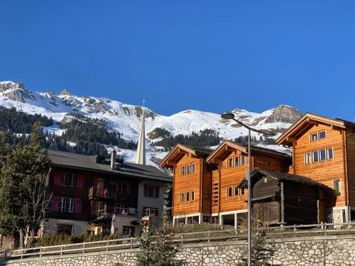 Hotelski in Verbier, Schweiz