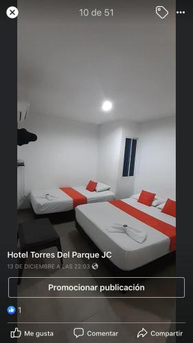 Guestroom, Hotel Torres del Parque No1 near Ernesto Cortissoz International Airport