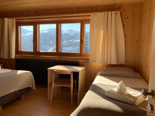 Hotelski in Verbier, Schweiz