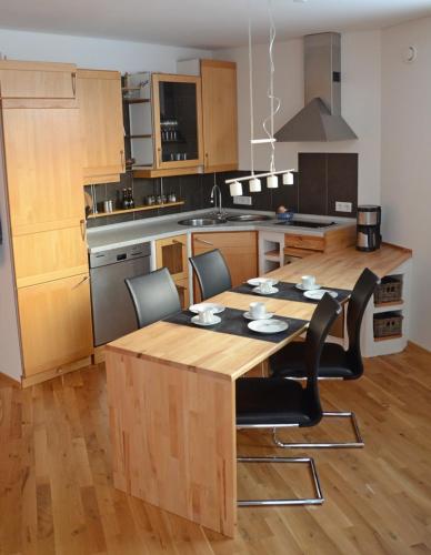 Kitchen, Ferienwohnung VITA in Lindenberg im Allgau