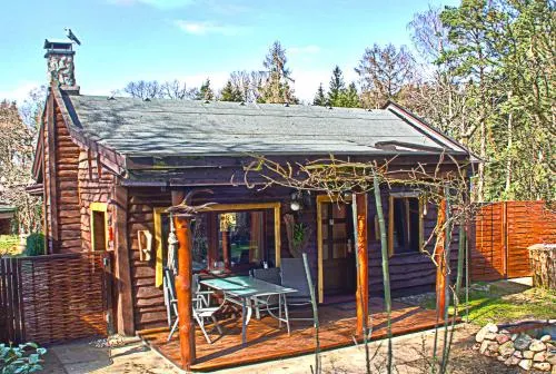 Norwegisches Holzhaus in Neuruppin, Deutschland