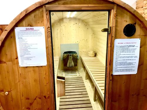 Sauna, Pensiunea Geona in Čelau