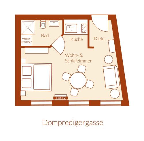 Apartment Dompredigergasse