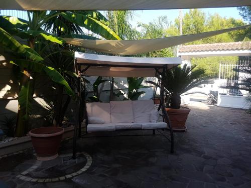 Balcony/terrace, villa relax sul mare in Gallipoli