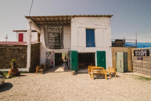 Restorāns, Oasis Club Cottages in Udabno