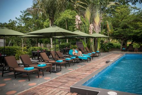 泳池, Boutique Hotel Peperpot in 梅爾佐格