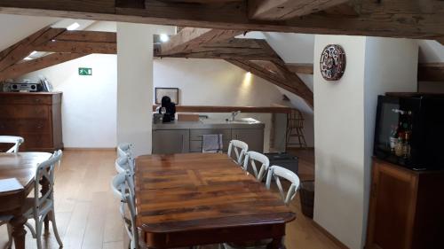 Maison Junod in Romainmôtier, Schweiz