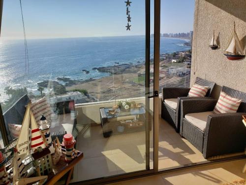 acogedor departamento con maravillosa vista al mar