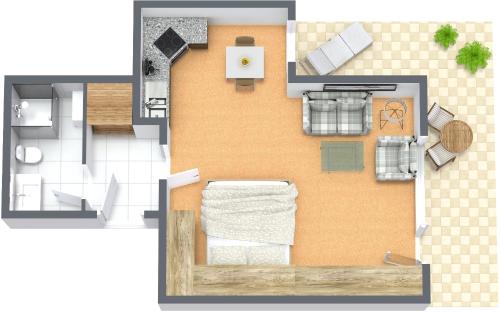 FeWo Lilli 211m von Archstraße entfernt