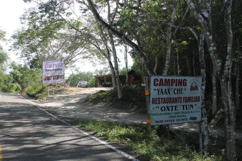 Campamento Yaax Che en Calakmul Chicanna