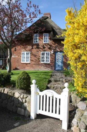 Reetdachhaus Ohl Dörp in Wyk auf Föhr, Deutschland