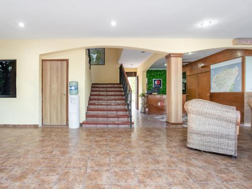 Lobby, Hotel Hacienda Sanchez in Sta Lucia