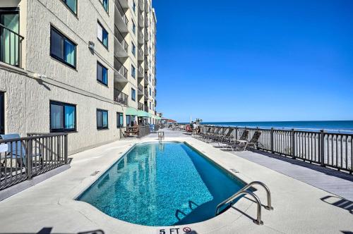 Oceanfront Oasis with Pool, Steps from Beach!