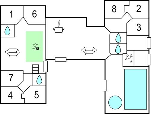 斯特兰巴肯博根斯四号度假屋