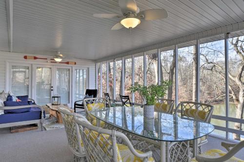 . Large Lavonia Home with Party Dock on Lake Hartwell!
