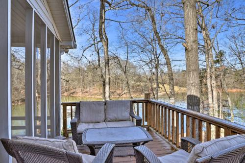 Large Lavonia Home with Party Dock on Lake Hartwell! in Anderson (SC)