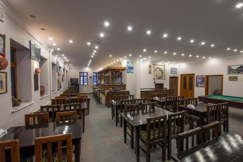 Étterem, Kapadokya Stonelake Hotel in Guzelyurt