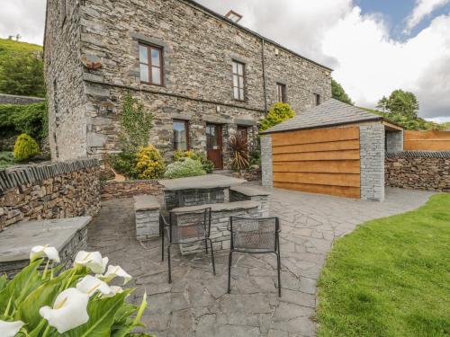 A szálláshely kívülről, Bank End Barn in Grizebeck