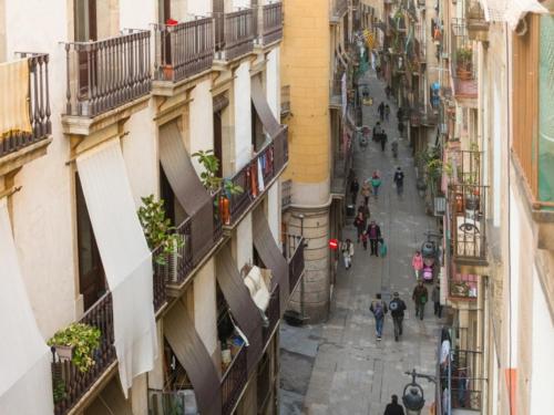 Lodging Apartments Amazing apartment by Ramblas with inner terrace