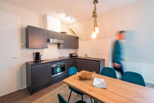 Kitchen, Villa Zeezicht in Villawijk-Zuid