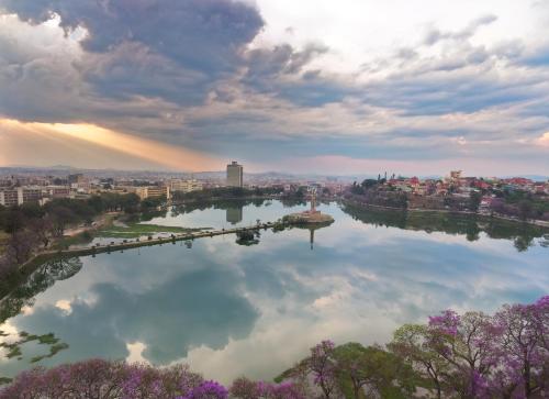 Camera doppia, vista sul lago