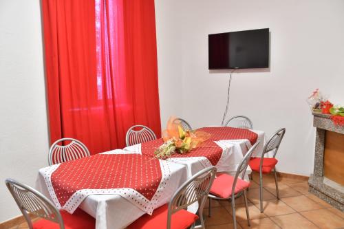 Közös társalgó / TV, B&B Mitzixeddas Sa Domu de Braxia in Mandas