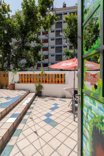 parveke/terassi, Granados Hostel in Buenos Aires