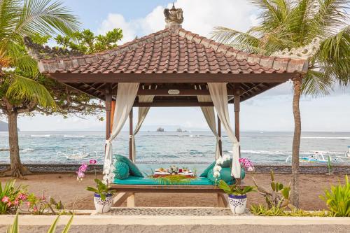 沙灘, 卡迪達薩普里巴古斯酒店 (Puri Bagus Candidasa Hotel) in 坎迪達薩