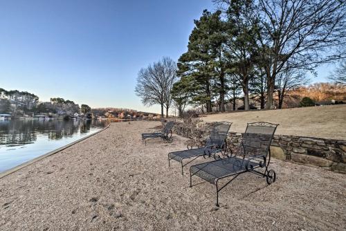 Lakefront Retreat with Dock and Beach 2 Miles to Golf