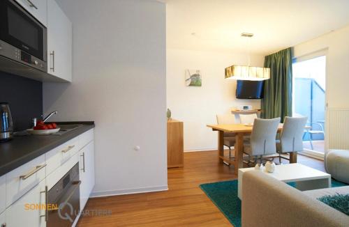 מטבח, Apartments Boardinghaus Norderney in נורדרנאי