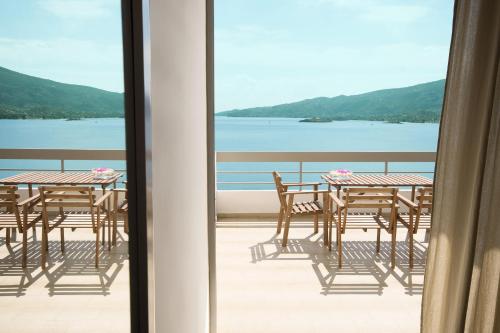 Rõdu/terrass, Panorama Apartments in Poros